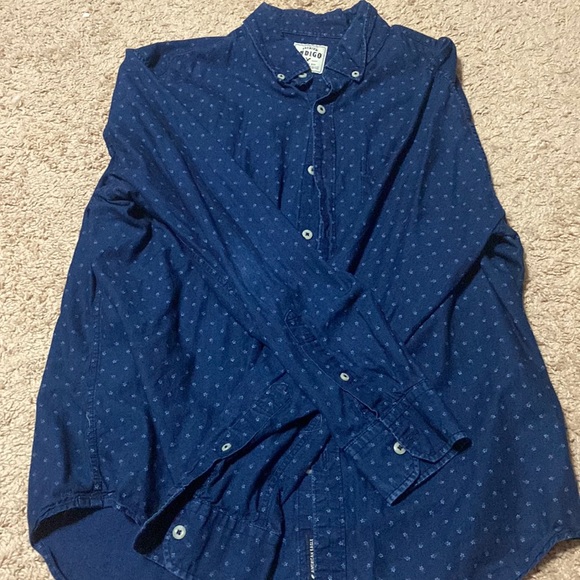 Premium indigo button down - Picture 1 of 1
